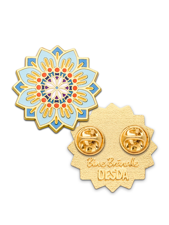 Pin türkise Blume