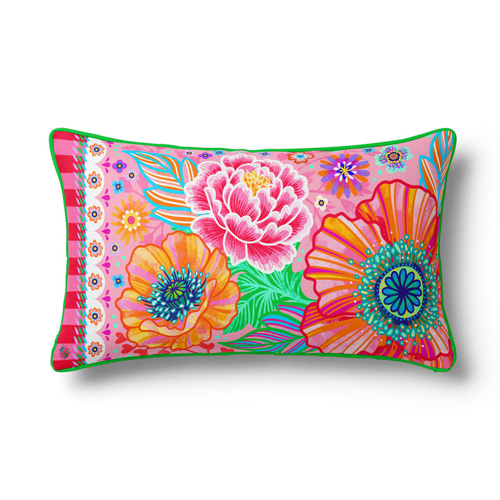 Lieblingskissen – Blumenzauber rosa